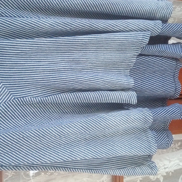 AG Adriano Goldschmied blue ombre skirt - Picture 3 of 6